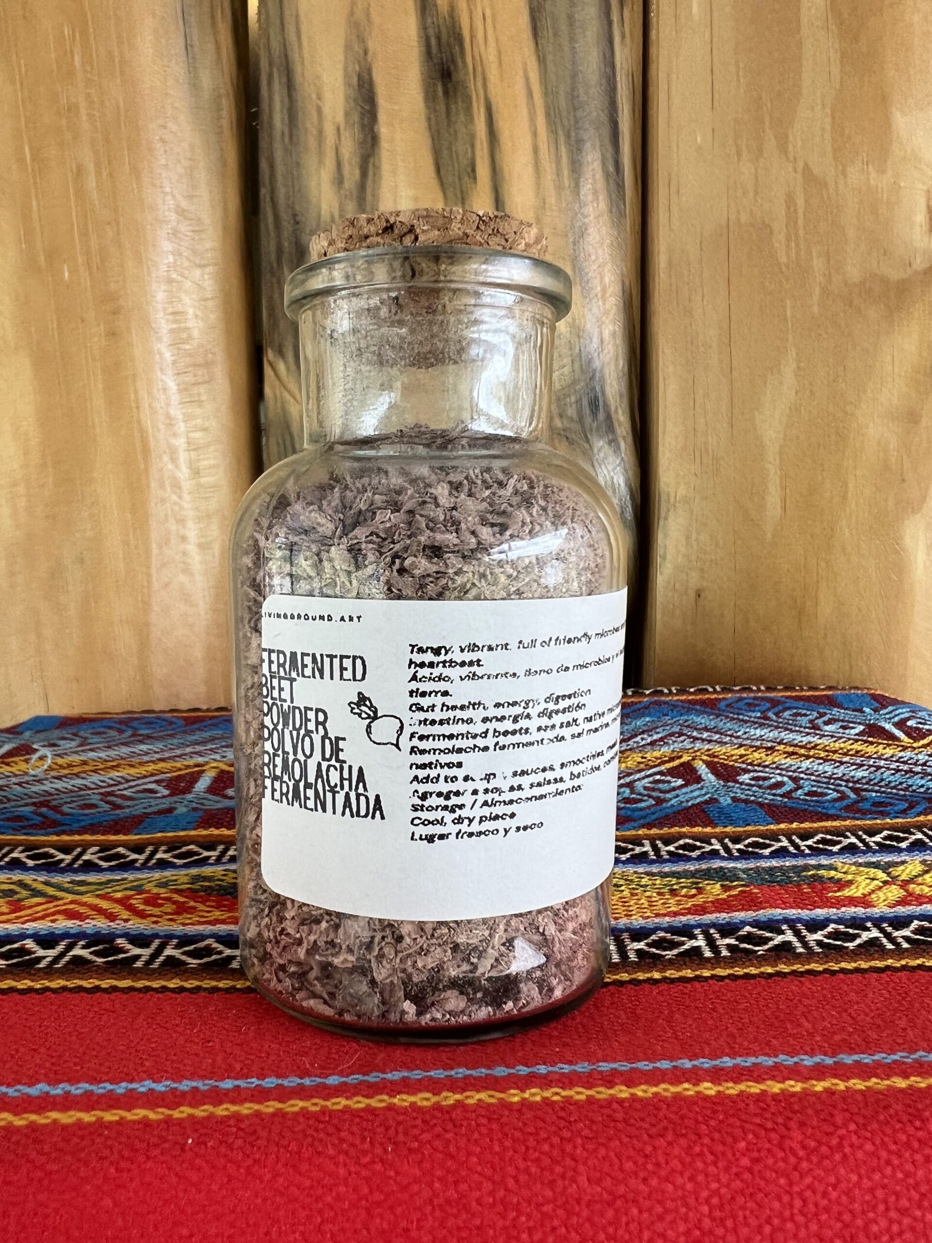 Fermented Beet Powder - Polvo de Betabel Fermentado