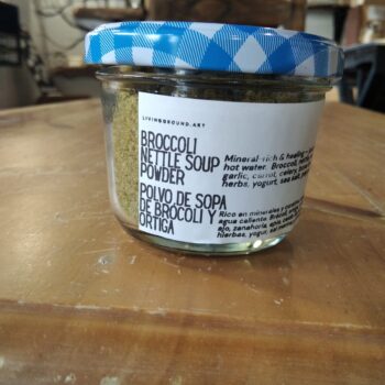 Freeze-Dried Potato and Black Garlic Soup - Papa y Ajo Negro sopa