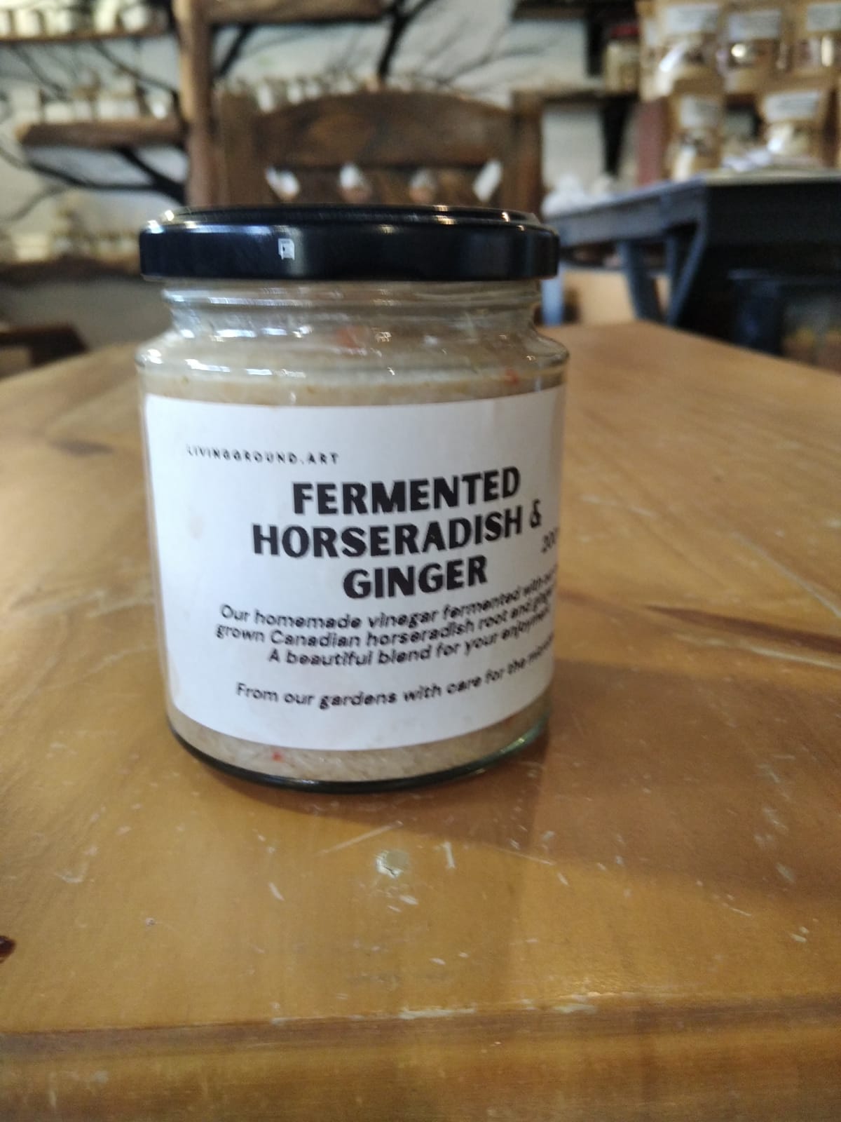 Horseradish and Hot Peppers 250ml Fermented - Rábano Picante y Ajíes Fermentados 250 ml