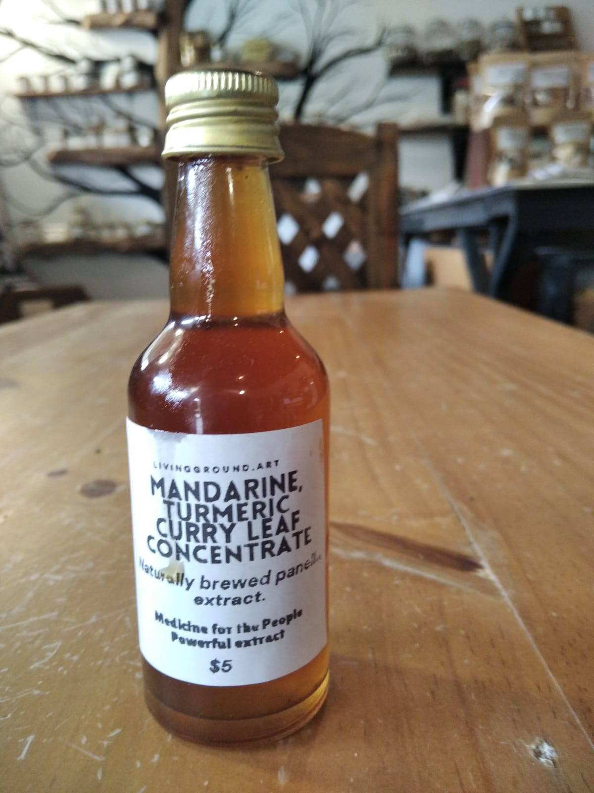 Mandarin & Turmeric Concentrate / Concentrado de Mandarina y Cúrcuma
