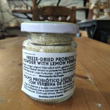 Fermented Coconut Yoghurt - Yogur de Coco Fermentado lemon