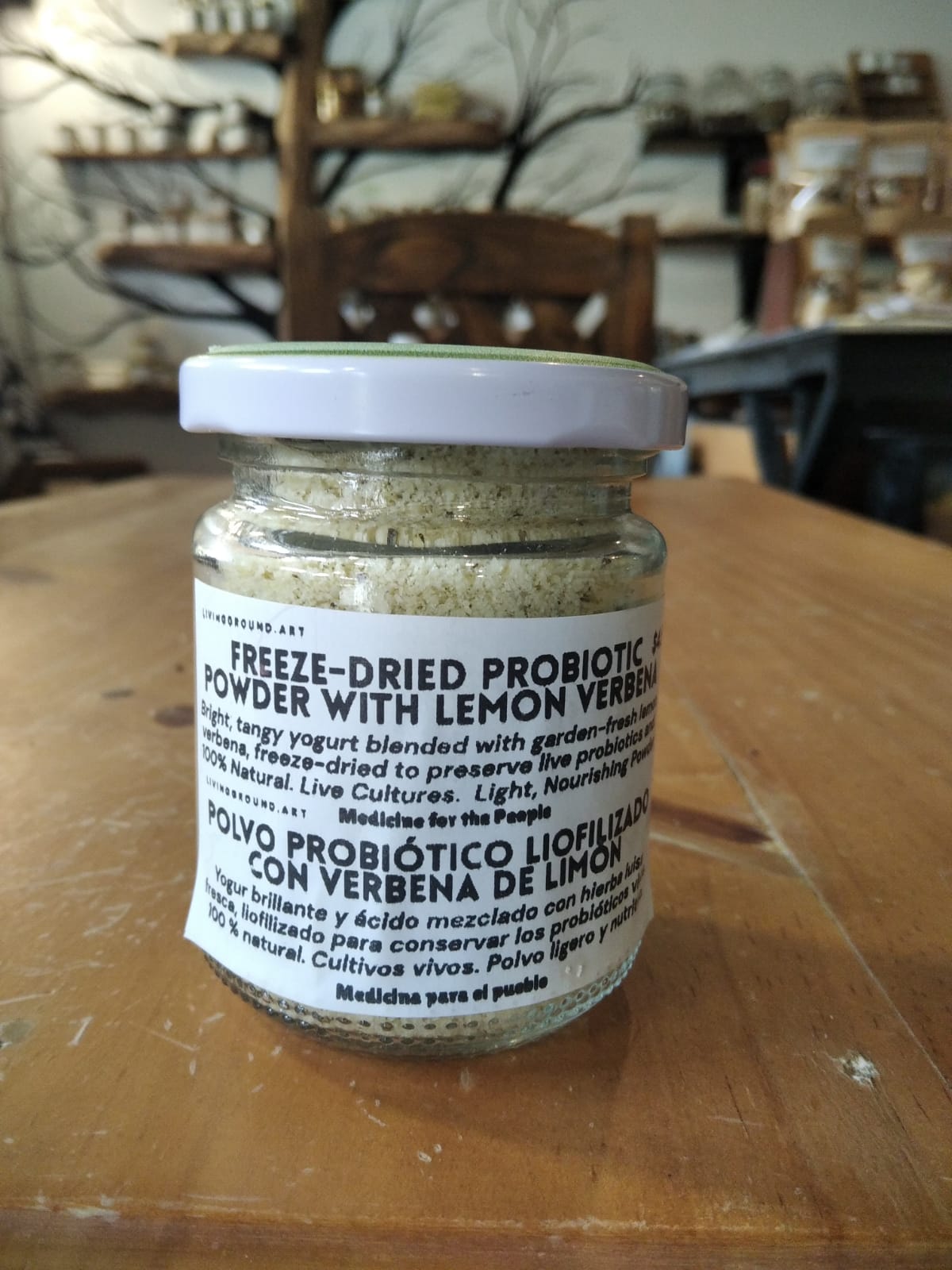 Fermented Coconut Yoghurt - Yogur de Coco Fermentado lemon