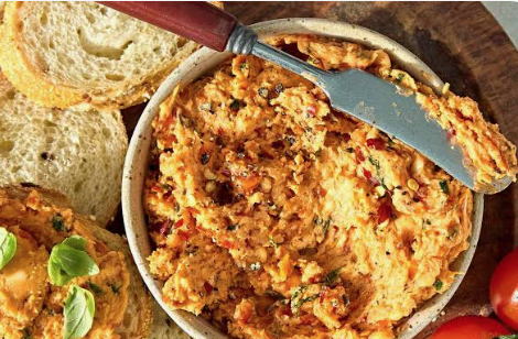 Tomato Butter Dip Take Out, Dip de Mantequilla con Tomate tPara Llevar