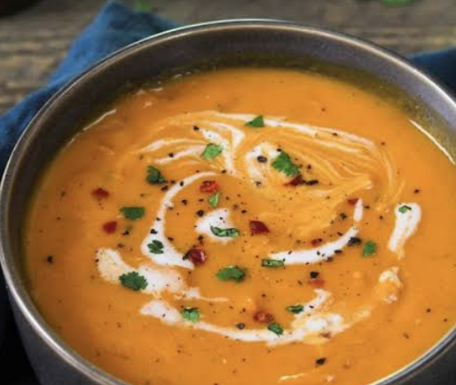 Carrot & Ginger Soup, Sopa de Zanahoria y Jengibre