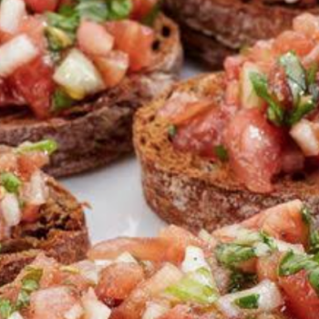 Garden Bruschetta - Bruschetta de la Huerta