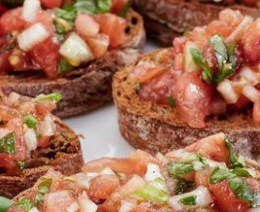Garden Bruschetta - Bruschetta de la Huerta