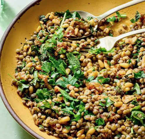 Herb Lentils - Lentejas con Hierbas