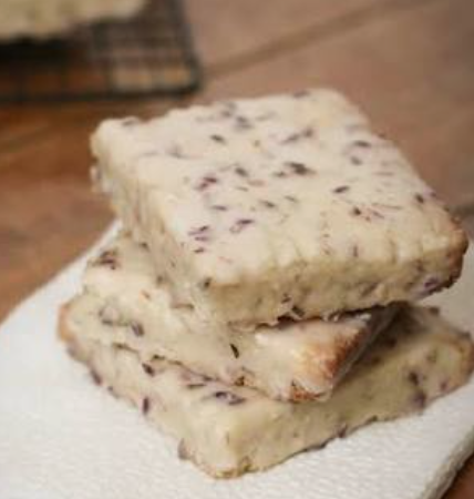 Lavender Shortcake Square - Cuadrado de Shortcake de Lavanda