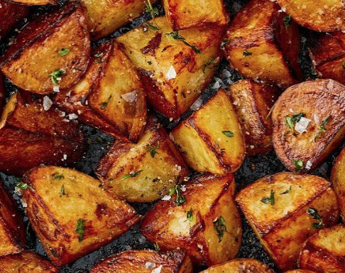 Pan-Fried Potatoes, Papas salteadas en sartén