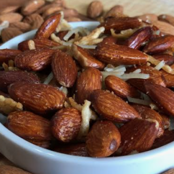 Teriyaki Almonds, Almendras teriyaki