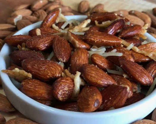 Teriyaki Almonds, Almendras teriyaki