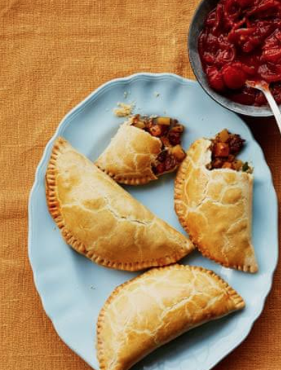 Garden Vegetable Empanada - Empanada de Vegetales de la Huerta