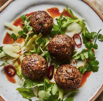 Vegetarian Meatballs gluten free, Albóndigas vegetarianas sin gluten