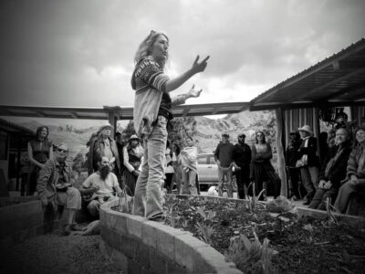 Leisha of the Living Ground Project, Ecuador